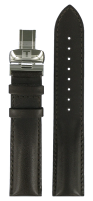 Horlogeband Tissot T33131832A / Z254 / 354 Leder Bruin 19mm