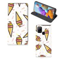 Samsung Galaxy A21s | Flip Style Cover | Icecream