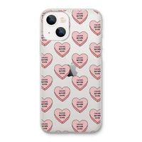 Chicks before dicks: iPhone 13 Transparant Hoesje