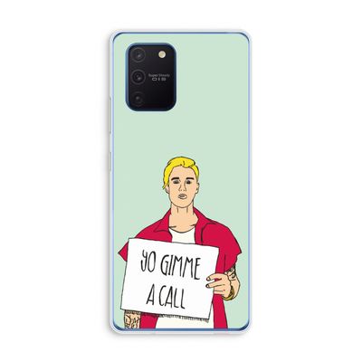 Gimme a call: Samsung Galaxy Note 10 Lite Transparant Hoesje
