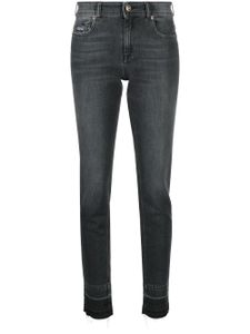 Versace Jeans Couture jean skinny à patch logo - Gris