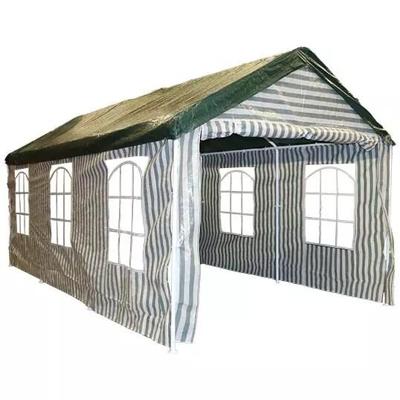 Partytent 300x600 cm Groen/Wit - Buitengewoon de boet