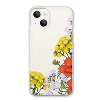 Wilde bloemen: iPhone 13 Transparant Hoesje