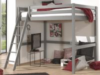 Hoogslaper ALIZE II 140x200 cm grijs pijnboom - thumbnail