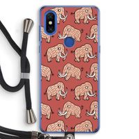 Mammoet: Xiaomi Mi Mix 3 Transparant Hoesje met koord