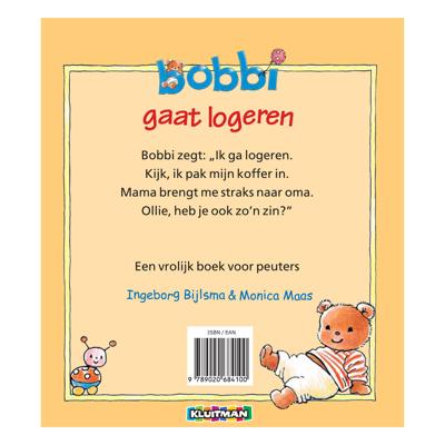 Uitgeverij Kluitman Bobbi gaat logeren