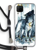 Bleeding Soul: Huawei P40 Lite Transparant Hoesje met koord Bleeding Soul: Huawei P40 Lite Transparant Hoesje met koord