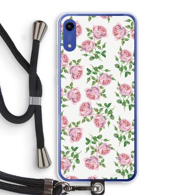 Kleine roosjes: Honor Play 8A Transparant Hoesje met koord