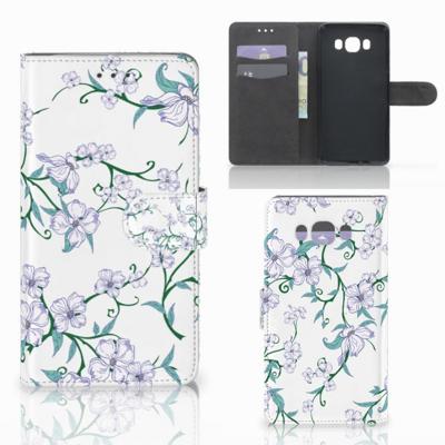 Samsung Galaxy J7 2016 Uniek Hoesje Blossom White Samsung Galaxy J7 2016 Uniek Hoesje Blossom White