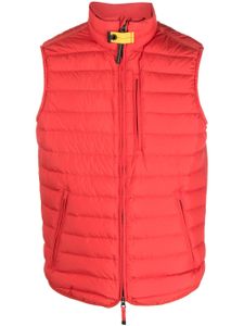 Parajumpers gilet matelassé à fermeture zippée - Rouge