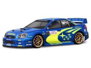 HPI - Subaru Impreza WRC 2004 Monte Carlo rally edition body shell (200mm) (17505)