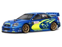 HPI - Subaru Impreza WRC 2004 Monte Carlo rally edition body shell (200mm) (17505)