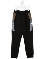 BOSS Kidswear pantalon de jogging à bande logo - Noir