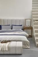 Rivièra Maison Riviera Maison Dekbedovertrek Ropes - Marineblauw 200x200/220 cm