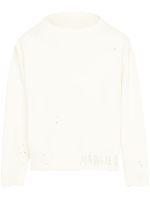 Maison Margiela sweat Handwritten en coton - Blanc