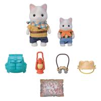 Sylvanian Families 5763 duo avonturies latte kat broer en baby