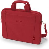 Dicota Eco Slim Case BASE notebooktas 35,8 cm (14.1 ) Rood