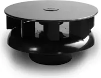 Turbo 3 mechanische dakventilator - zwart