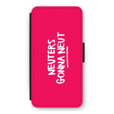 Neuters (roze): iPhone 12 Pro Max Flip Hoesje
