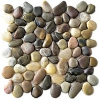 Mozaïek tegels Perla Veelkleurig 30x30 - Kiezels Wand en vloer Natuursteen