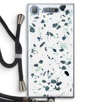 Terrazzo N°2: Sony Xperia XZ1 Transparant Hoesje met koord