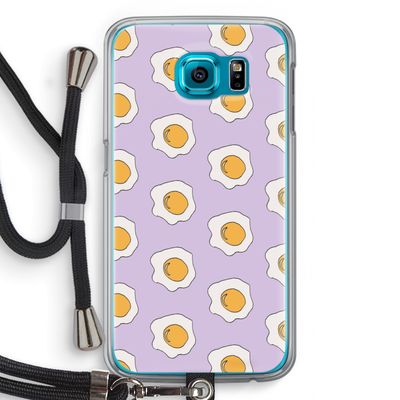 Bacon to my eggs #1: Samsung Galaxy S6 Transparant Hoesje met koord