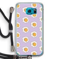 Bacon to my eggs #1: Samsung Galaxy S6 Transparant Hoesje met koord