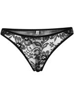 Gilda & Pearl string Knightsbridge - Noir