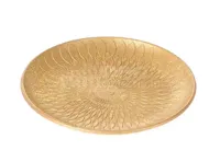 Decoratieschaal Hout Goud Ø29cm