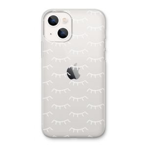 Wimpers: iPhone 13 Transparant Hoesje