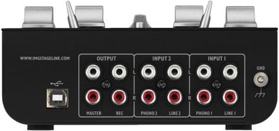 IMG Stage Line MPX-20USB 3 kanalen 20 - 20000 Hz Zwart