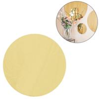 Housevitamin wandspiegel rond goudkleurig 80 cm | 3 stuks