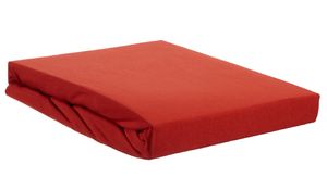 Beddinghouse Jersey-Lycra Hoeslaken Coral Red-180/200 x 200/220 cm