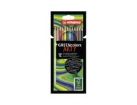 Stabilo greencolors kleurpotloden arty, 12st.