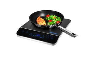 Medion MD 17595 - Vrijstaande inductie kookplaat - 1 pit - Wit/Zwart
