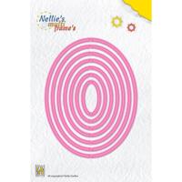 Nellie's Choice • multi frame dies draaiend ovaal 7st.