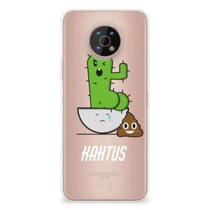 Nokia G50 Telefoonhoesje met Naam Cactus Poo