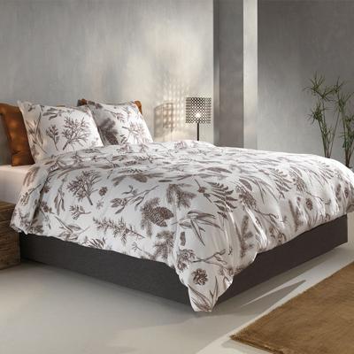 Dekbedovertrek Katoen Flanel - Esme - Lits-Jumeaux XL (260x200 Cm) - Wit Flanel - Natuur - Zo!Home - Dekbed-Discounter.nl Dekbedovertrek Katoen Flanel - Esme - Lits-Jumeaux XL (260x200 Cm) - Wit Flanel - Natuur - Zo!Home - Dekbed-Discounter.nl