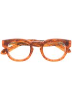 Matsuda lunettes de vue à monture d'inspiration wayfarer - Marron - thumbnail