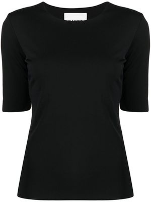 Jil Sander t-shirt à encolure ronde - Noir