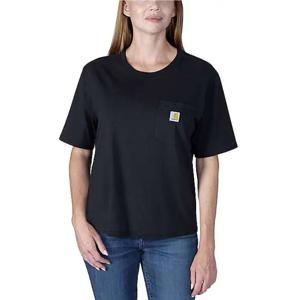 Carhartt Lightweight Short-Sleeve Crewneck Zwart T-Shirt Dames