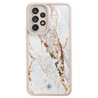Samsung Galaxy A53 beige case - Marmer goud Samsung Galaxy A53 beige case - Marmer goud