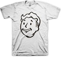 T-Shirt Fallout Vault Boy Face - thumbnail