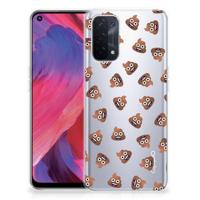 TPU bumper voor OPPO A93 5G Poep Emojis TPU bumper voor OPPO A93 5G Poep Emojis