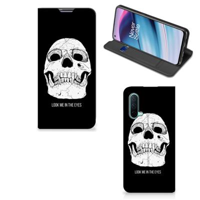 Mobiel BookCase OnePlus Nord CE 5G Skull Eyes Mobiel BookCase OnePlus Nord CE 5G Skull Eyes