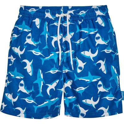 Playshoes zwemshort Haaien Blauw-146-152