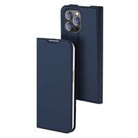 Dux Ducis Skin Pro iPhone 14 Pro Max Flip Case - Blauw - thumbnail