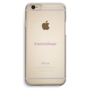 kwetsbaar: iPhone 6 / 6S Transparant Hoesje