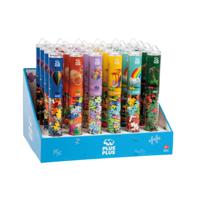 Plus Plus Multiple color mix: 24 stuks tube plus-plus display (7282)