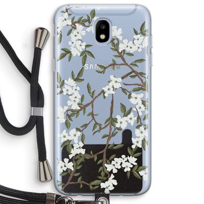 Blossoming spring: Samsung Galaxy J5 (2017) Transparant Hoesje met koord